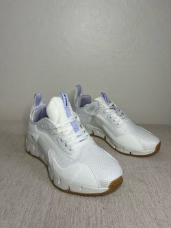 Reebok White Sneakers with Gum Sole