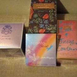 Assorted Designer Fragrances Ferragamo/Juicy Couture 