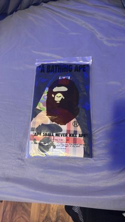 Bape X Burberry collab bape tee