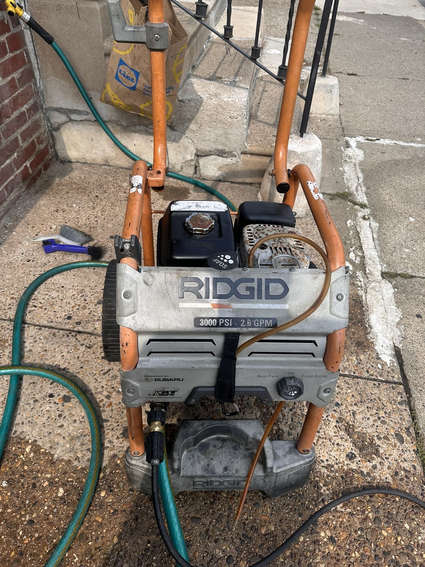 Ridgid 3000 psi pressure washer deals