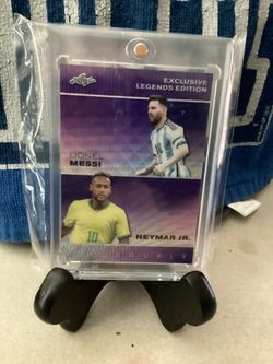 2023 Leaf Exclusive Legends Edition Dual ELE19 4/15 Messi/ Neymar Jr.