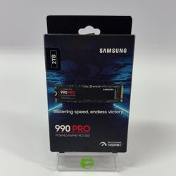 New Samsung 2280mm 990 Pro 2TB M.2 NVMe Gen 4.0 x 4 SSD MZ-V9P2T0B/AM