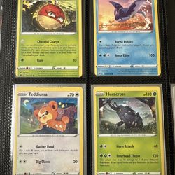 Miscut Pokemon Cards