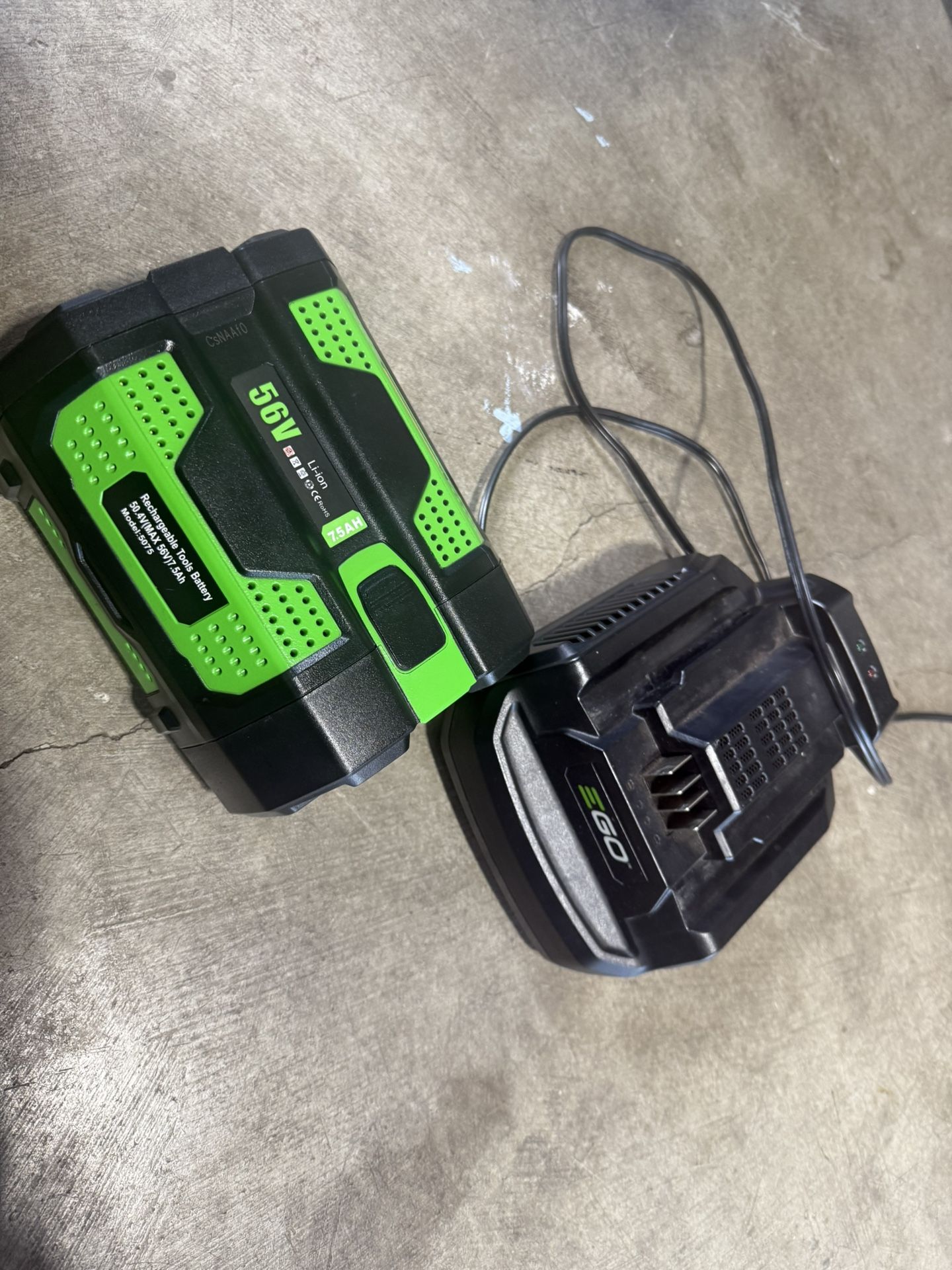 Lithium battery and charger