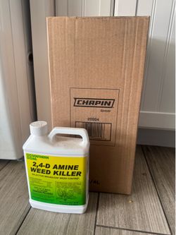2. 4-D Amine weed killer & pump