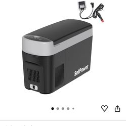 Setpower AB16 Car Refrigerator with DC Converter Regulator, 16 Quart (15L) Electric Cooler for Vehicles AC/DC, Car Fridge,12 Volt Refrigerator for Cam