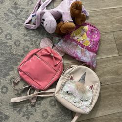 Little Girl Purses Backpack Bundle