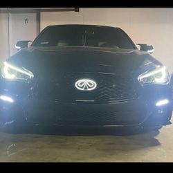 2018 - 2025 Infiniti Q50 front LED emblem