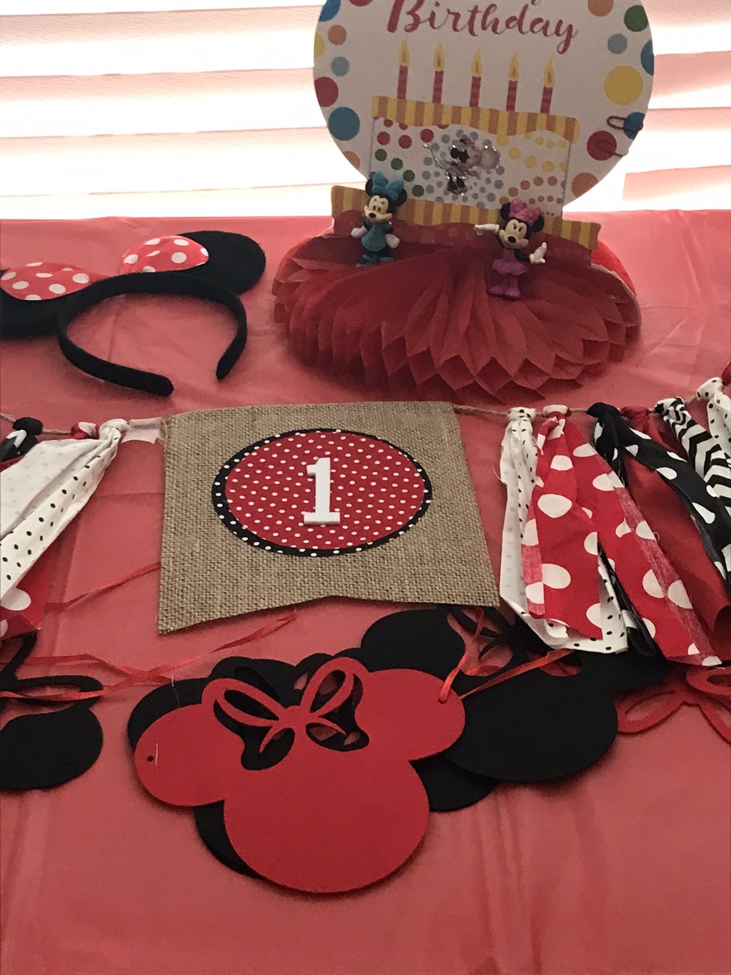 Minnie & Mickey Mouse Party 🎈 Decorations !!!
