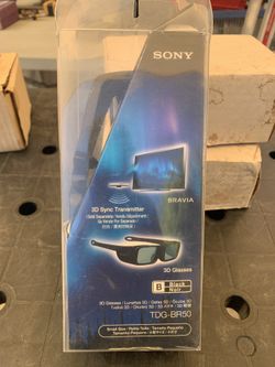 Sony TDG-BR50 3D Glasses New