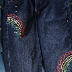 Pantalón De Mezclilla Para Niña Talla 8