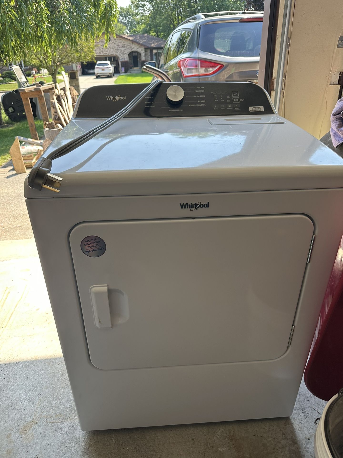 Whirlpool Electric Dryer - <1 Year Old