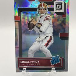 Brock Purdy Silver Holo Optic Rated Rookie