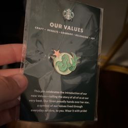 Authentic Starbucks Pin