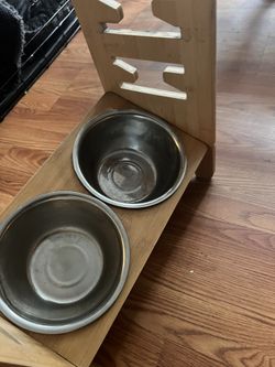 Stainless Steel Elevated Dog Bowls