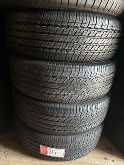Used 235-65-18 Yokohama Geolandar Tires (4) 280$ Installed and Balanced Located at 1305 Preston Ave Pasadena Tx 77503
