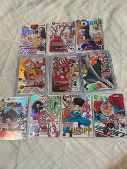 Round 1 One Piece Promo Card FULL SET Of 10 Cards English NM
