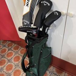 Callaway Golf - LEFT HANDED Complete 10-club Starter Set