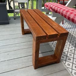 Indoor/Outdoor Shoe Bench