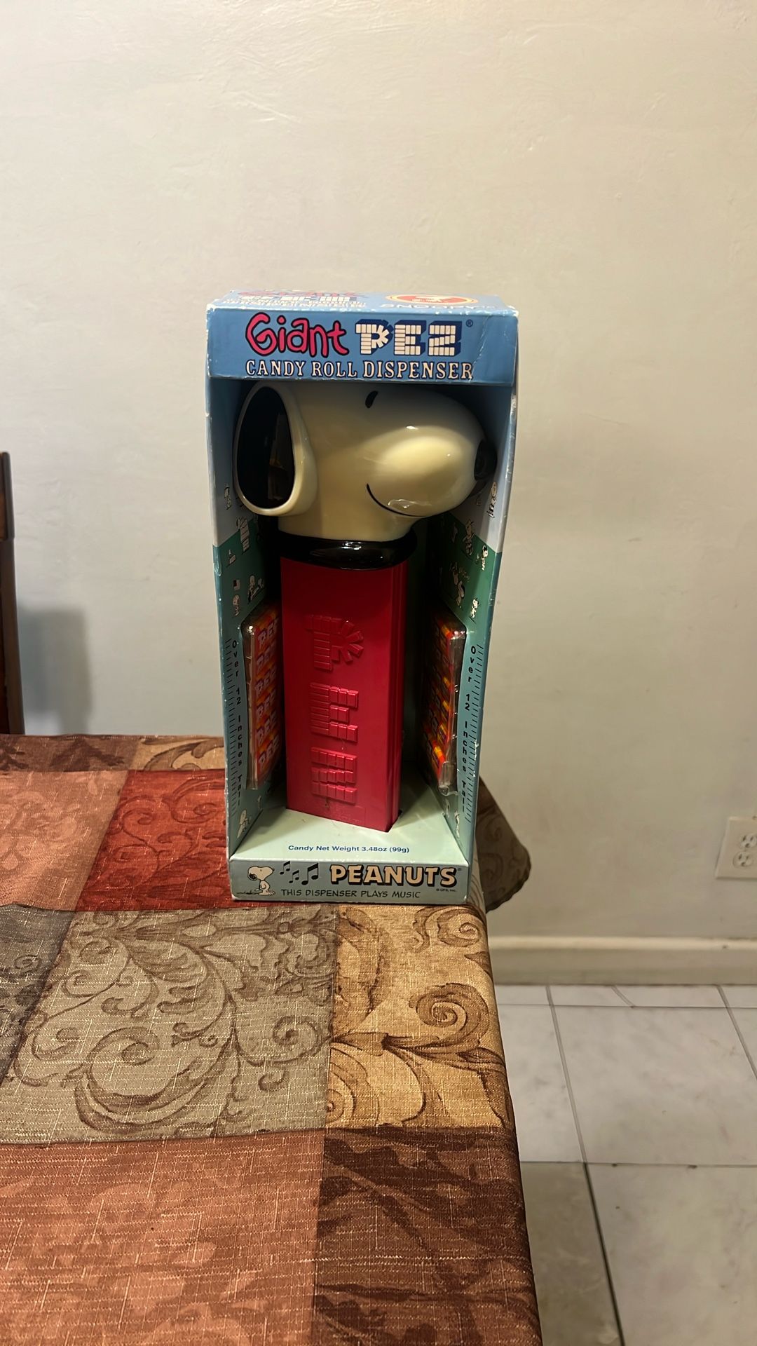 Giant Pez Candy Roll Dispenser