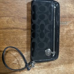 Black Coach Hand Purse 