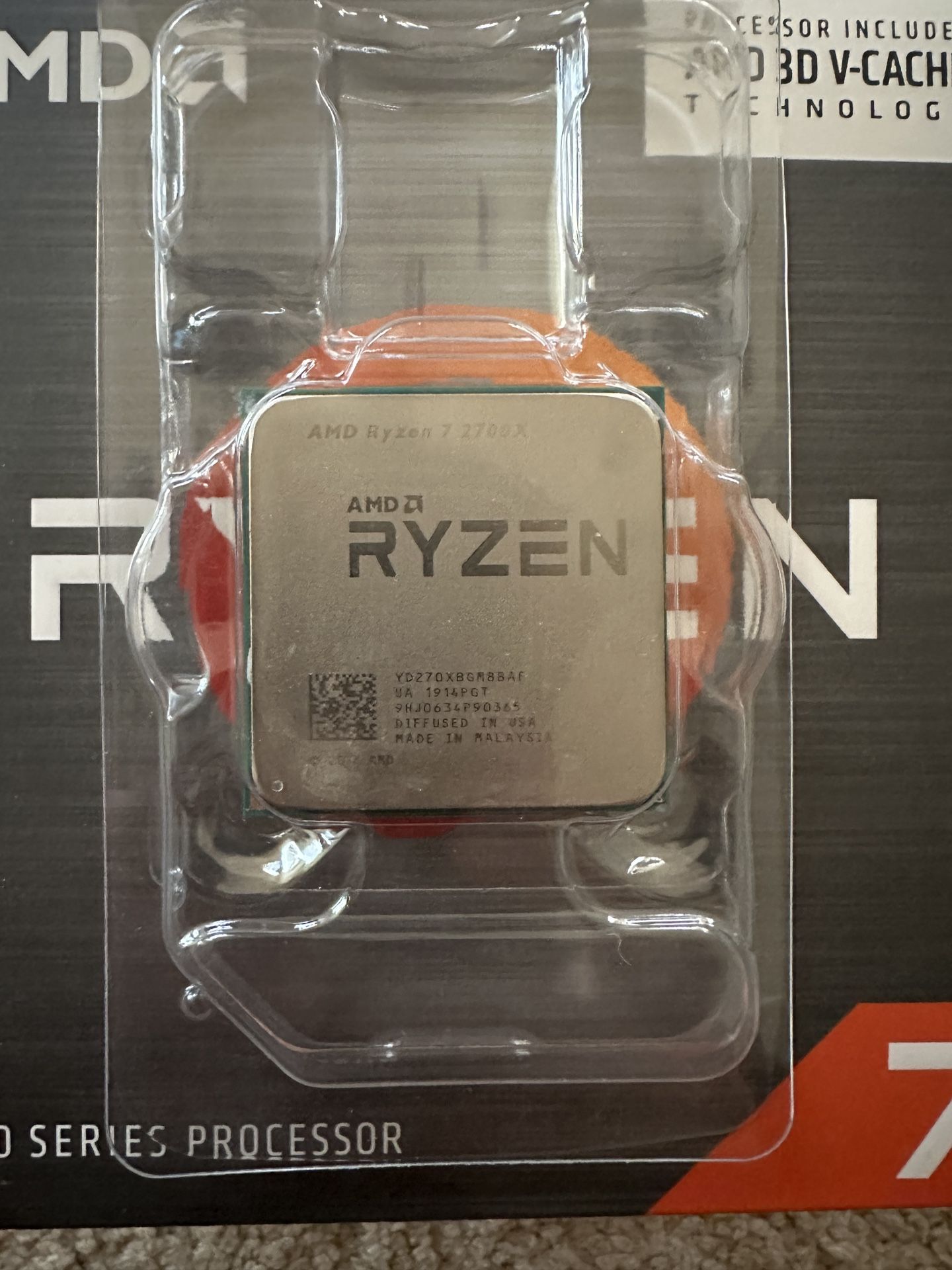 Ryzen 2700x Boost Base AMD NO COOLER