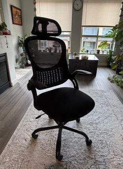 Ergonomic Mesh Office Chair with Headrest
