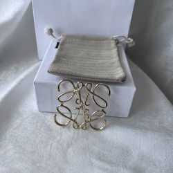 Loewe Logo Brooch Suit Pin Corsage Accessories 