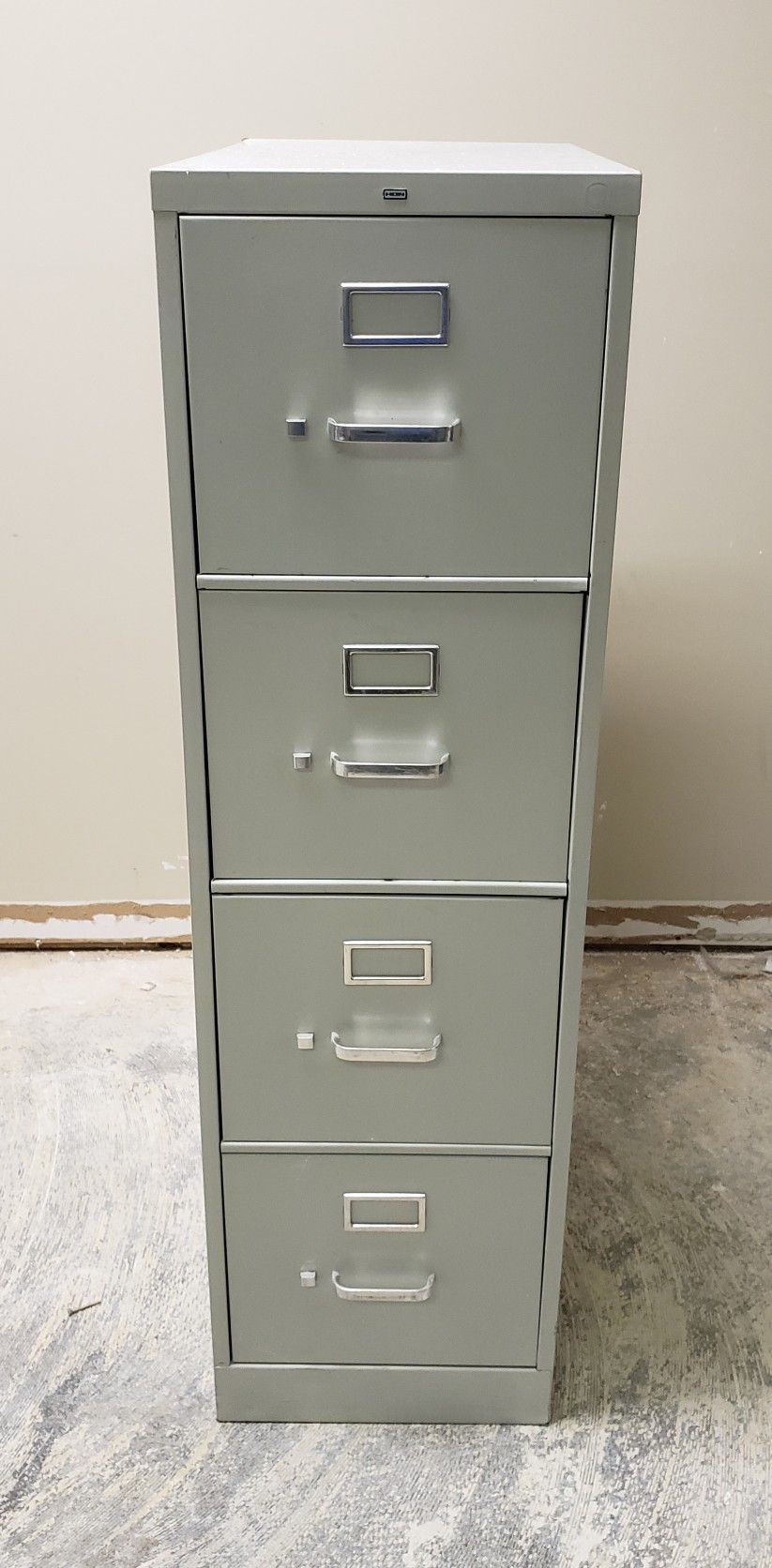 HON 4 Drawer Metal File Cabinet