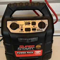 Super Start Model 55002 1000 Amp Car Battery Jump Starter