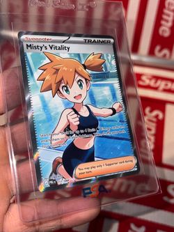 Misty’s Vitality - Pitch Black - Pokemon TCG - Full Art - 111/084 - NM - New Set - Unreleased