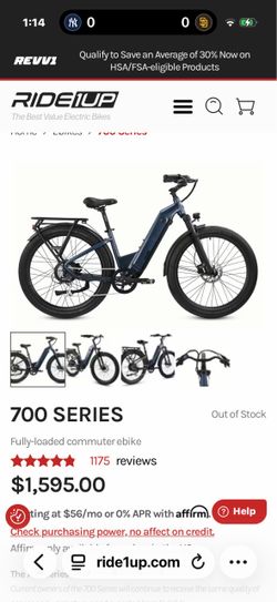 Ride 1 up 700 st