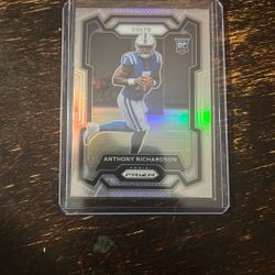 Anthony Richardson Silver Prizm Rookie 