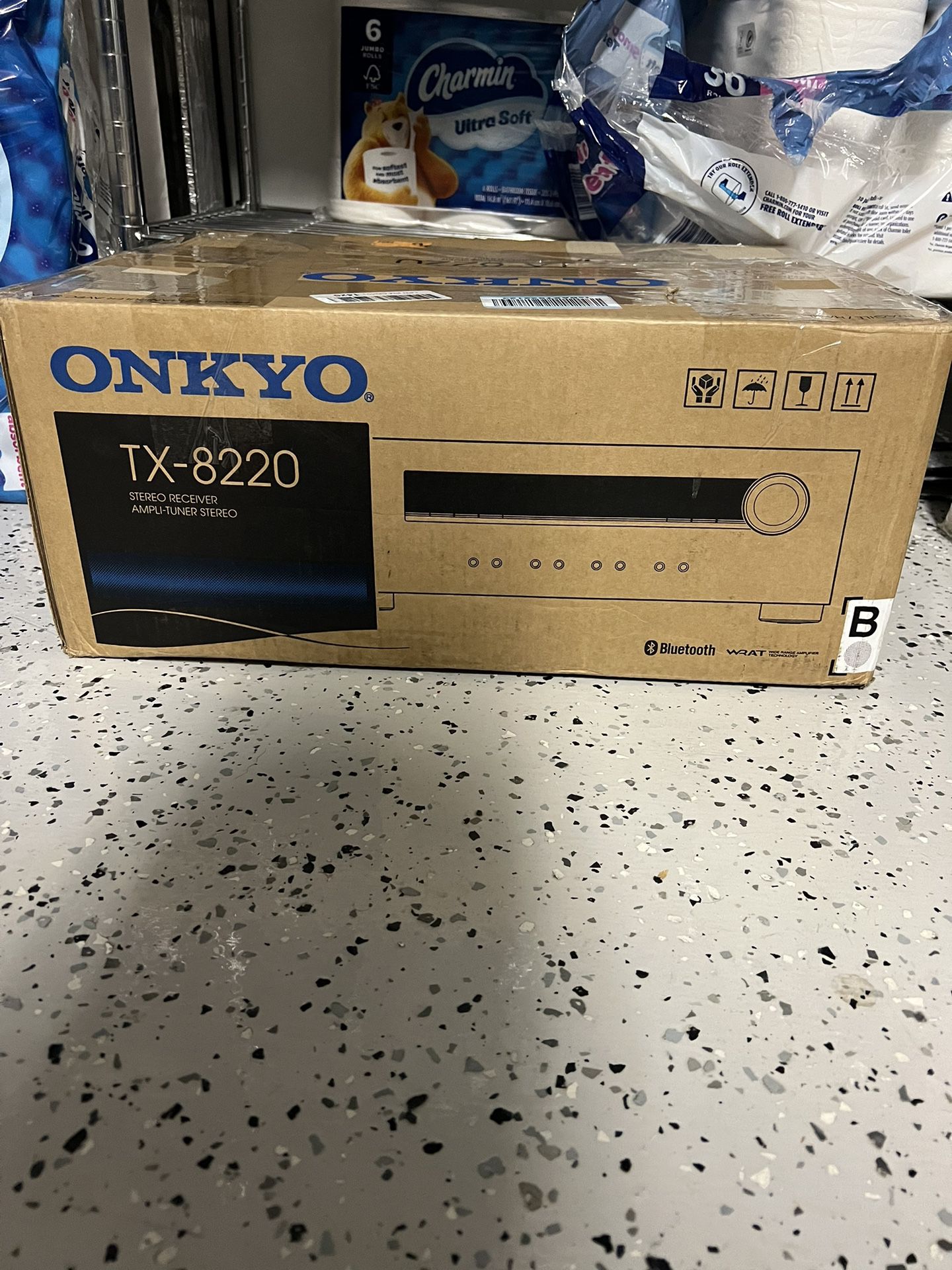 Onkyo TX-8220 2 Home Audio Channel Stereo Receiver with Bluetooth, Brand New