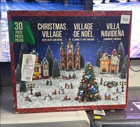 Christmas Village 30 Piece