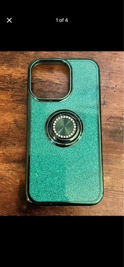 ✨ Emerald Green Glitter iPhone 13 Pro Case ✨
