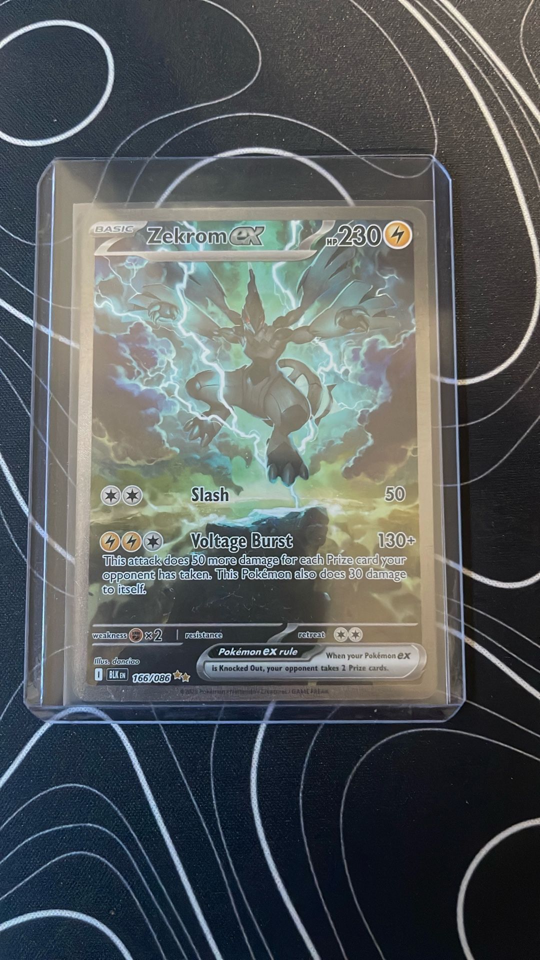 Pokemon Zekrom 166/086 SIR