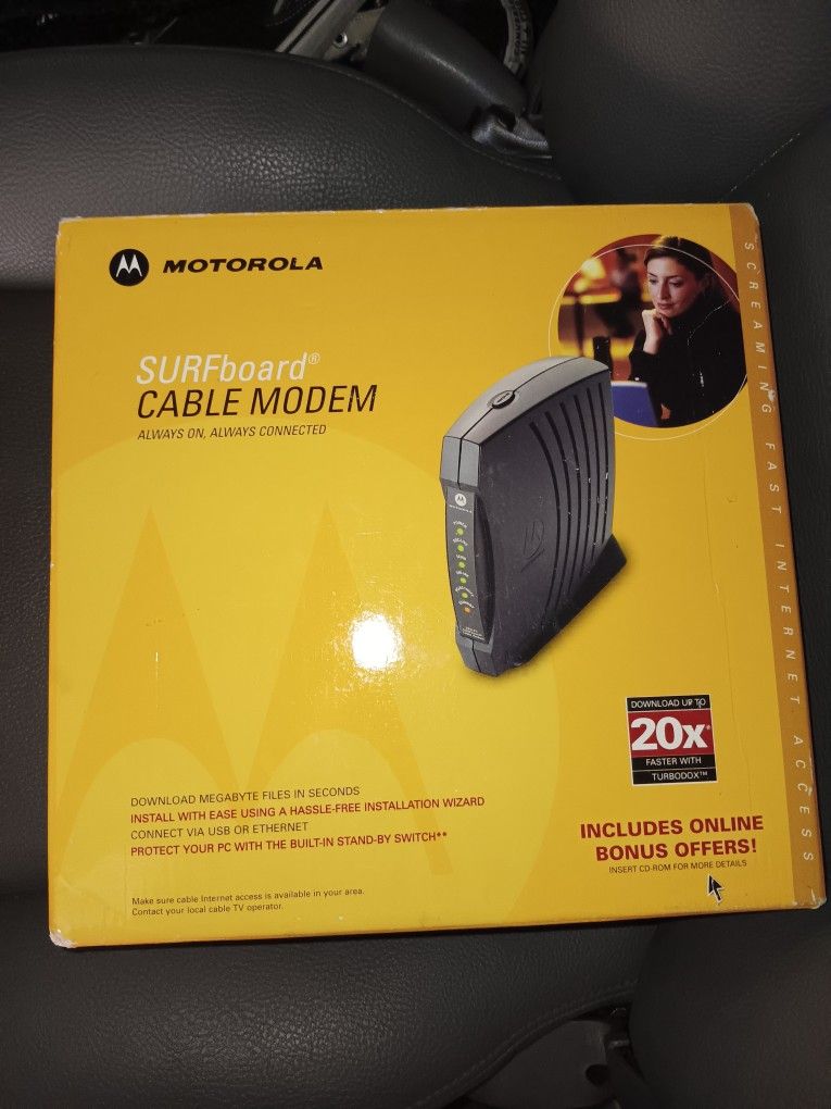 MOTOROLA INTERNET MODEM