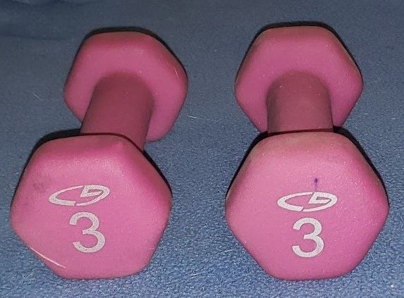 3-lb Dumbbell Weights
