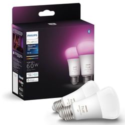Philips Hue Smart bulb Control with Hue App - Works with Alexa, Google Assistant and Apple Homekit