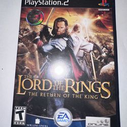 The Lord of the Rings: The Return of the King PlayStation 2 PS2 (2002) Used