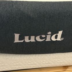 Lucid 10 Inch Medium Memory Foam Mattress - Like New