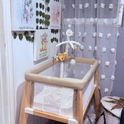 Baby Crib /wood Legs $80