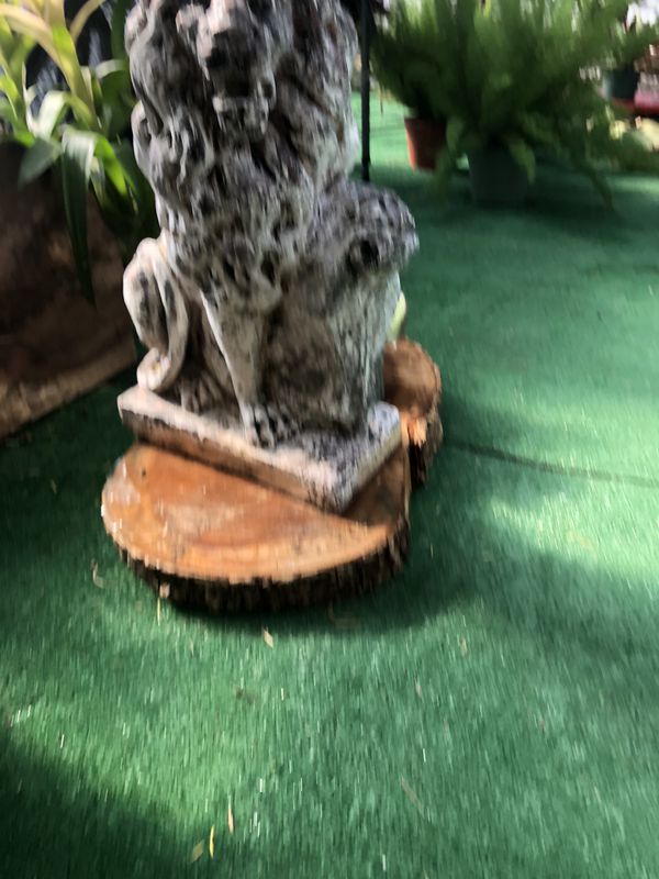 Antique cement lions for Sale in Odessa, FL - OfferUp