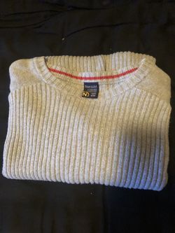 Náutica Sweater Size M for Men Light Gray