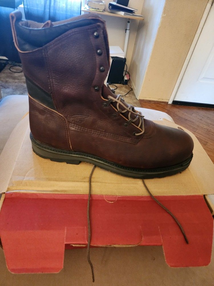 Red Wings Steel Toe Work Boots