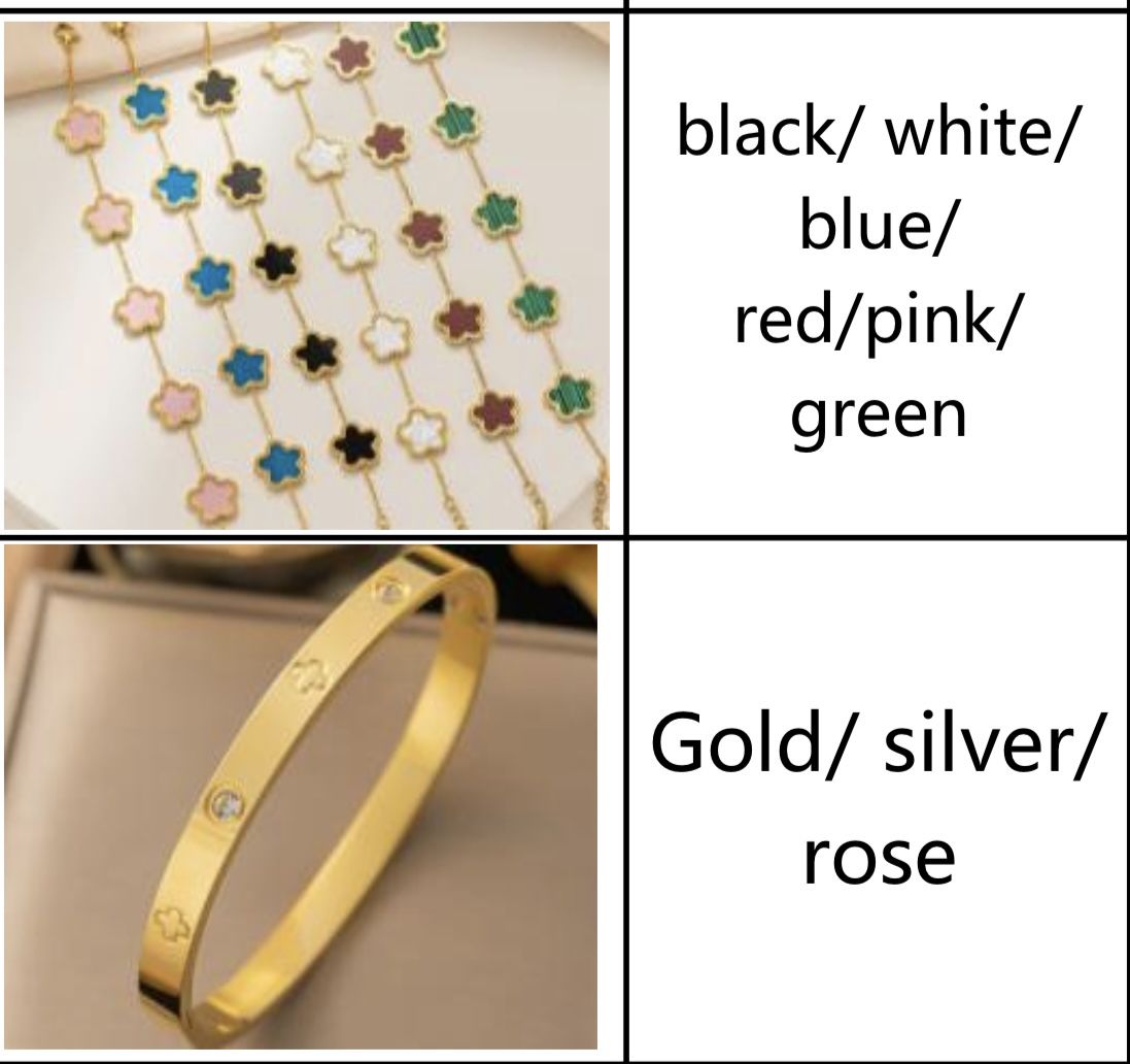Clover fashion jewelry