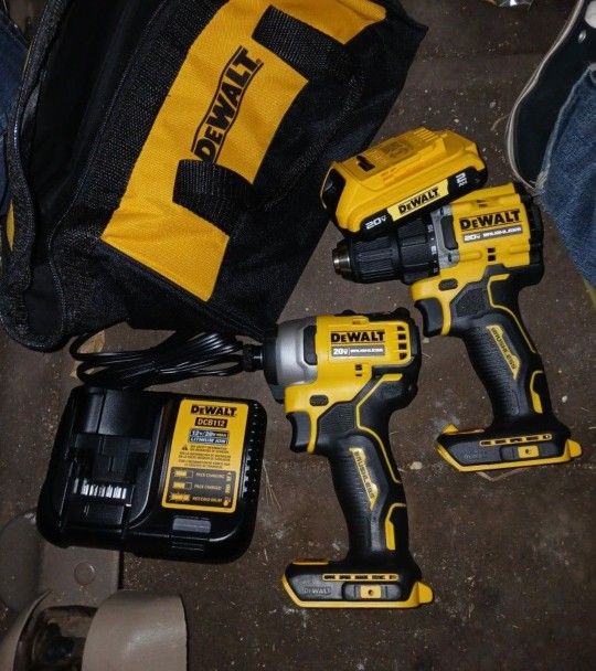 Dewalt 20v Atomic Impact & Drill