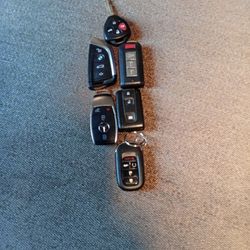 BMW Mercedes Toyota Honda Honda Keyless Entry Keys