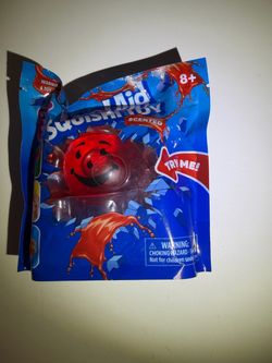 Kool-Aid Scented Gel Squeeze Ball Stress Toy Red/Blue 6in x 6in x 2in